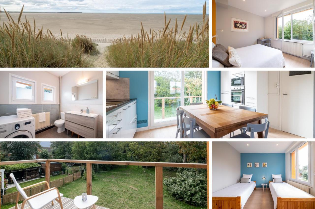 Appartement La Rafale - Acces Prive Plage - Jardin - Arrivee Autonome Gravelines Ngoại thất bức ảnh