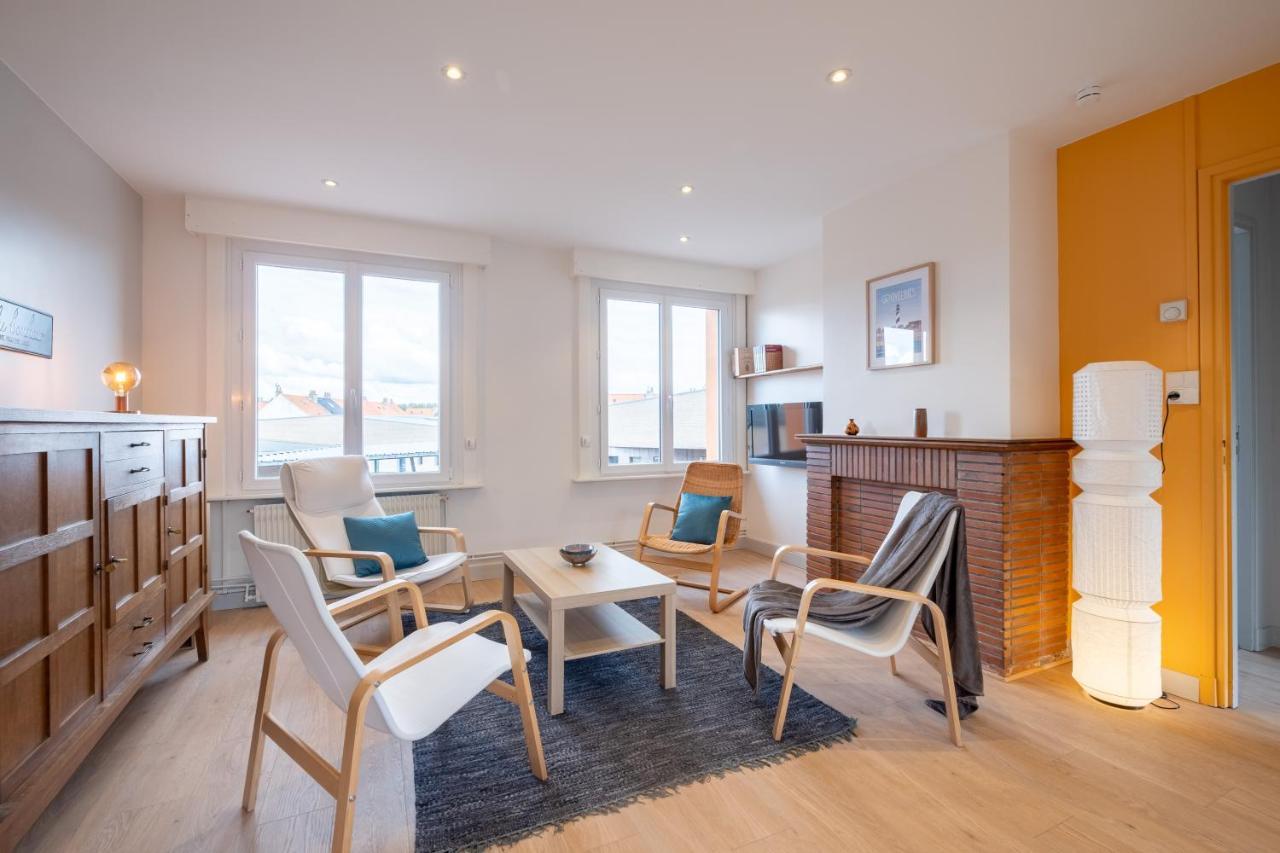 Appartement La Rafale - Acces Prive Plage - Jardin - Arrivee Autonome Gravelines Ngoại thất bức ảnh